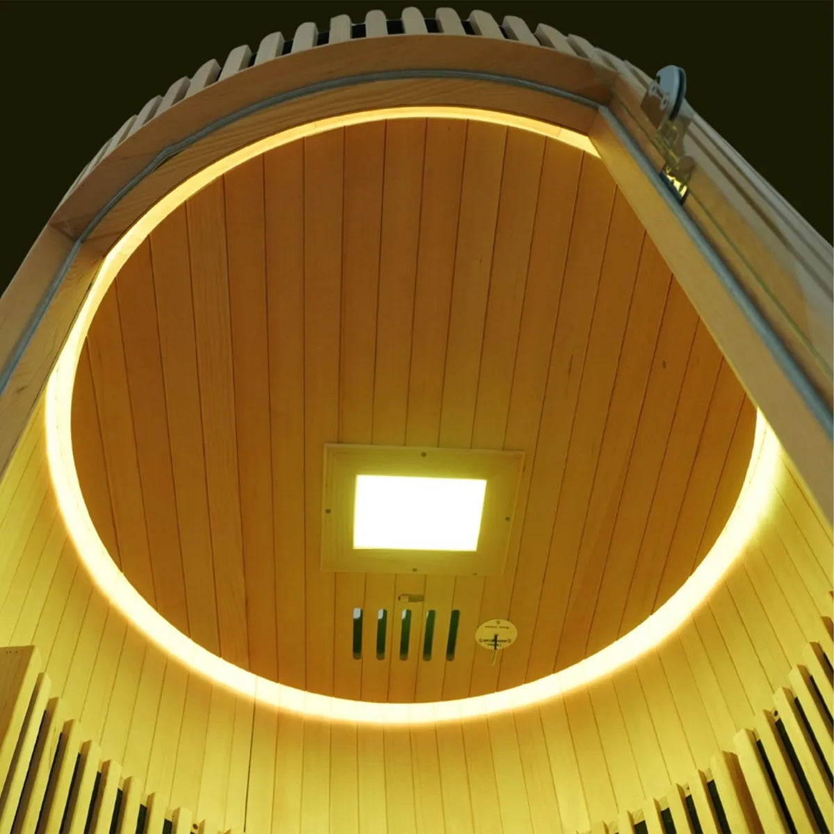 R Sauna - 1-2 Person Circle Far Infrared Sauna view 7