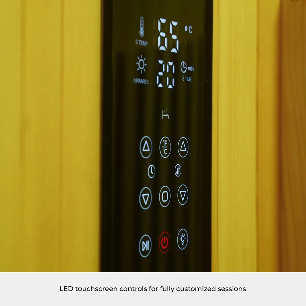 R Sauna - 1-2 Person Circle Far Infrared Sauna view 8