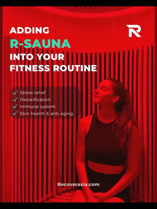 R Sauna Circle infrared sauna for stress relief, detox, immunity and skin health